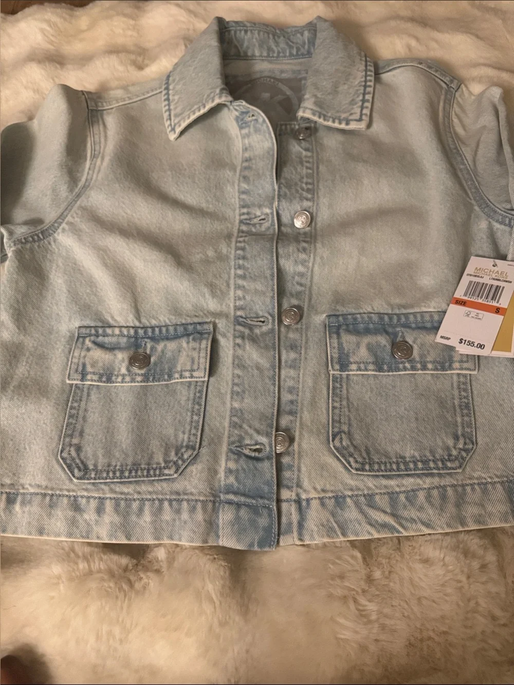 Michel Kors jeans jacket (Brand New with Tag)